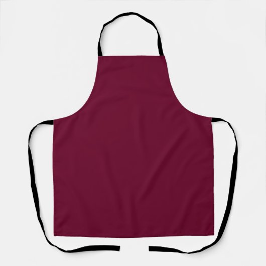 Trend Color - Dunkle Burgund-Schürze Schürze (Vorderseite)