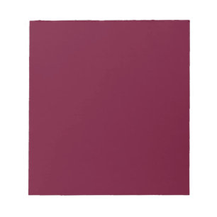 Trend Color - Dunkles Burgundy Notepad Notizblock