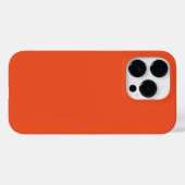 Trend Color - Flame Red Case-Mate iPhone Hülle (Rückseite (Horizontal))