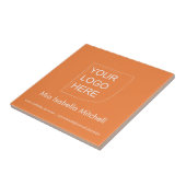 Trend Color Fresh Mandarine Logo - Keramik Tile Fliese (Seite)