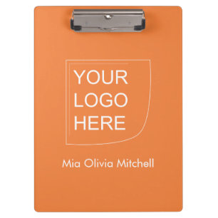 Trend Color Fresh Mandarine - Logo-Zwischenablage Klemmbrett