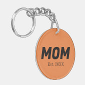 Trend Color - Fresh Mandarine Schlüsselanhänger (Vorderseite links)