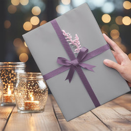 Trend Color Grau Geschenkpapier