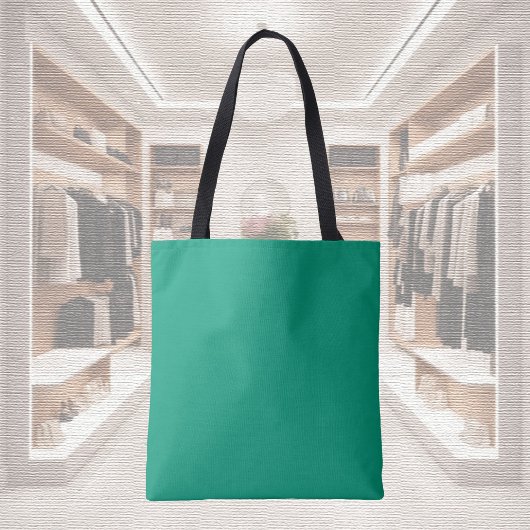 Trend Color - Jade Green Tote Bag Tasche