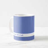 Trend Color - Jewel Blue Name Tasse (Vorderseite Links)