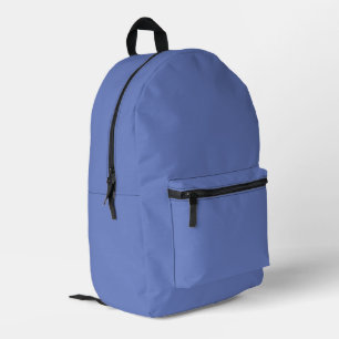 Trend Color - Jewel Blue Printed Backpack Bedruckter Rucksack