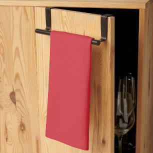 Trend Color - Lebhaftes Rotes Küchentuch