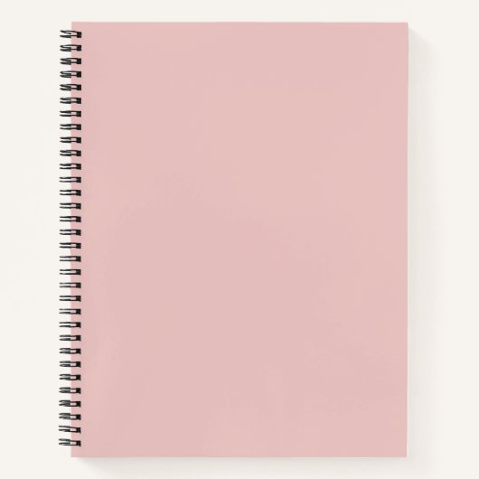 Trend Color - Light Pink - Notebook Notizblock (Vorderseite)