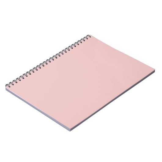 Trend Color - Light Pink Notebook Notizblock (Linke Seite)