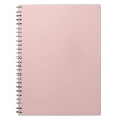 Trend Color - Light Pink Notebook Notizblock (Vorderseite)