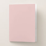 Trend Color - Light Pink - Pocket Folder Bewerbungsmappe<br><div class="desc">Moderne und minimalistisch solide hellrosa / zarte rosa Taschenordner aus unserer "Trendy Pink Christmas Color Collection". Elegantes und stilvolles schlichtes Erröten / Kirschblüte pink nicht nur zu Weihnachten.</div>