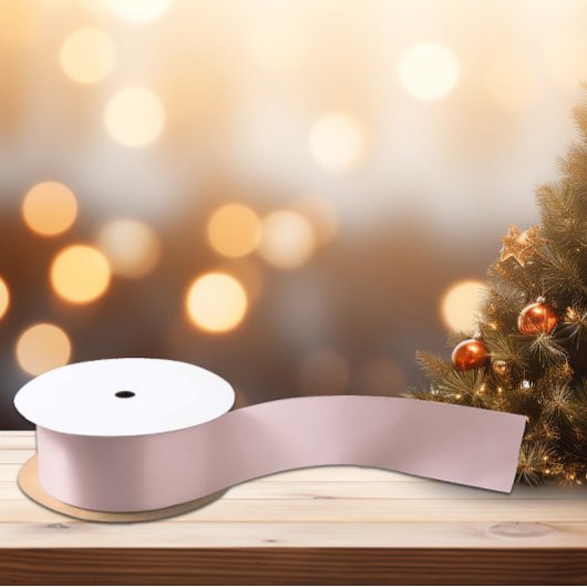 Trend Color Light Pink Satin Ribbon Satinband