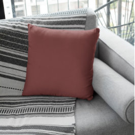 Trend Color - Mahogany Brown Kissen