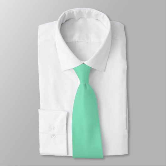 Trend Color - Minty Green Neck Tie Krawatte (Gebunden)