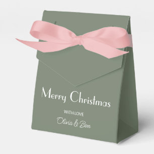 Trend Color Mute Greenish Gray Geschenkschachtel