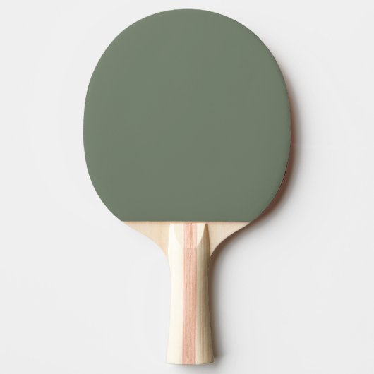 Trend Color Mute Greenish Gray Tischtennis Schläger (Vorderseite)