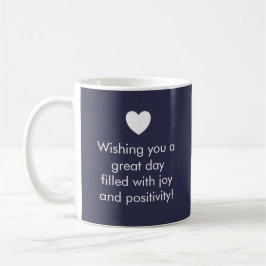 Trend Color Navy Blau - Name / Positive Tasse