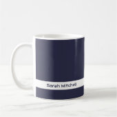Trend Color - Navy Blue Name Tasse (Links)