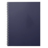 Trend Color - Navy Blue Notebook Notizblock (Vorderseite)