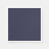 Trend Color - Navy Blue Paper Napkins Serviette (Vorderseite)