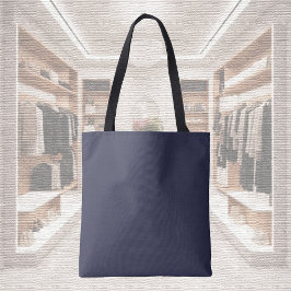 Trend Color - Navy Blue Totbeutel Tasche