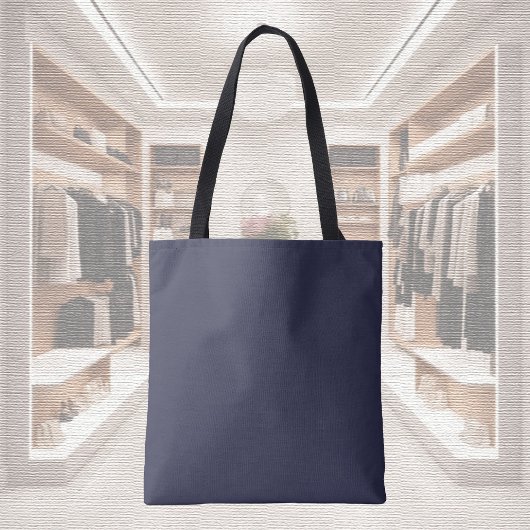 Trend Color - Navy Blue Totbeutel Tasche