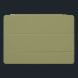 Trend Color - Olive Green iPad Pro Cover<br><div class="desc">Tauchen Sie ein in den angesagten Stil mit unserer olivengrünen Pad Cover, ein herausragendes Stück aus unseren Herbst Winter Trend Colors. Dieses Cover besticht durch eine trendige und dennoch klassische solide Farbe, die eine saubere und moderne Ästhetik ausstrahlt. Entdecken Sie unsere modernen Herbst- und Winter-Trend-Farben, um Ihren einzigartigen Stil zu...</div>