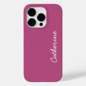 Trend Color Pink Lila Berry - Case-Mate iPhone Hülle (Rückseite)