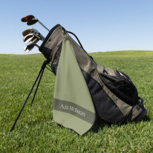 Trend Color Reed Green Golf Handtuch