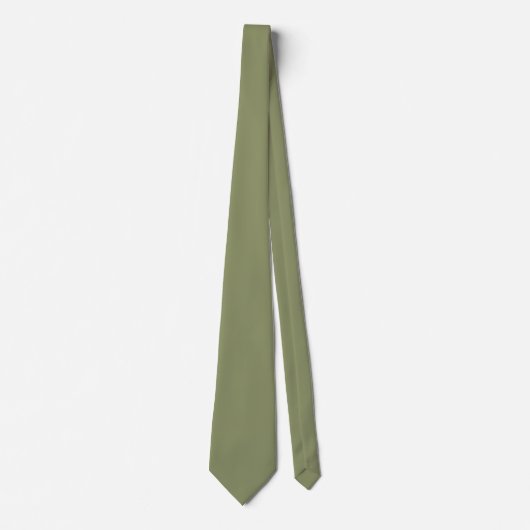 Trend Color Reed Green Neck Tie Krawatte (Vorderseite)