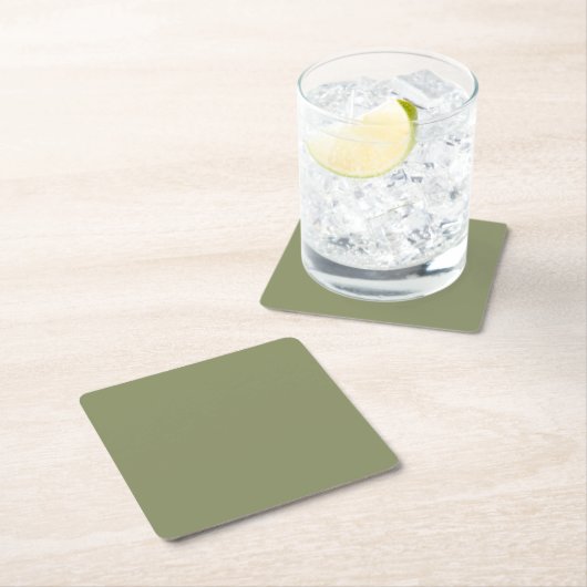 Trend Color - Reed Green Paper Untersetzer (Vor Ort)