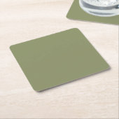 Trend Color - Reed Green Paper Untersetzer (angewinkelt)