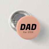 Trend Color - Schaltfläche "Soft Peach Vater" Button (Vorne & Hinten)