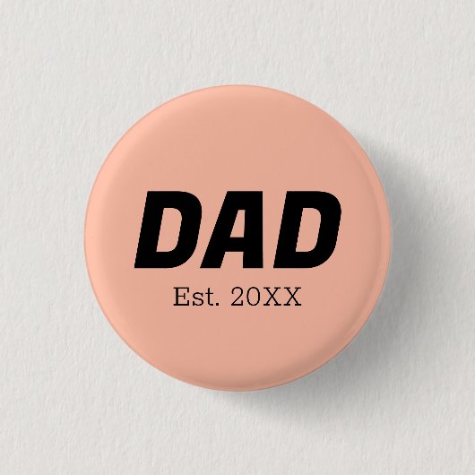 Trend Color - Schaltfläche "Soft Peach Vater" Button (Vorderseite)