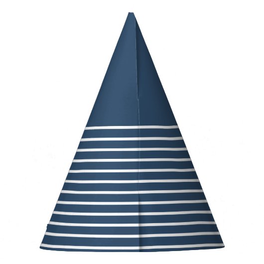 Trend Color - Serious Blue Party Hutstempel Partyhütchen (Rückseite)