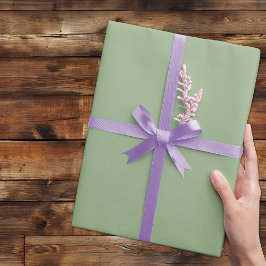 Trend Color Soft Greenish Gray Geschenkpapier