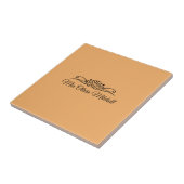 Trend Color - Soft Orange Name Keramik Tile Fliese (Seite)