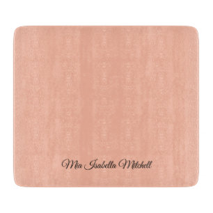 Trend Color Soft Peach Cutting Board Schneidebrett