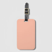 Trend Color Soft Peach Gepäckanhänger (Vorderseite Vertikal)