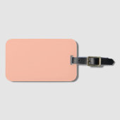 Trend Color Soft Peach Gepäckanhänger (Vorderseite (Horizontal))