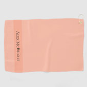 Trend Color Soft Peach Golfhandtuch (Horizontal)