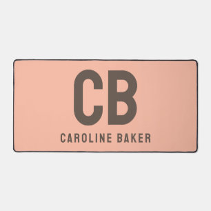 Trend Color Soft Peach Name Mat Schreibtischunterlage