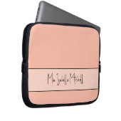 Trend Color Soft Peach Notebook Sleeve (Vorne Rechts)