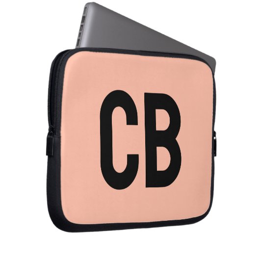 Trend Color Soft Peach Notebook Sleeve (Vorne Rechts)