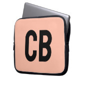 Trend Color Soft Peach Notebook Sleeve (Vorderseite Links)