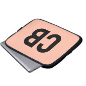 Trend Color Soft Peach Notebook Sleeve (Vorne Knopf)