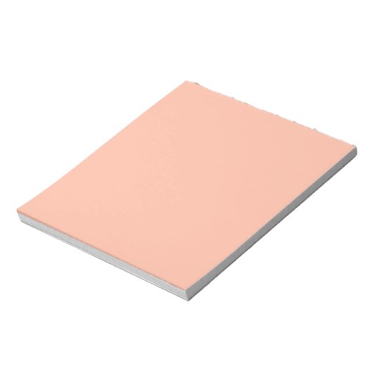 Trend Color - Soft Peach Notepad Notizblock (Rotiert)