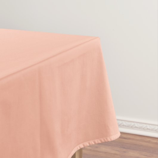 Trend Color Soft Peach Tableclout Tischdecke (Beispiel)