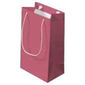 Trend Color Soft Pink Geschenktasche Kleine Geschenktüte (Rückseite Schrägansicht)