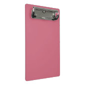 Trend Color - Soft Pink Mini-Zwischenablage Mini Klemmbrett (Schrägansicht)